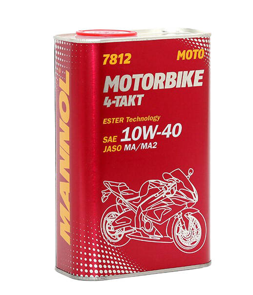Моторное масло Mannol 4-Takt Motorbike 10W40, 1л